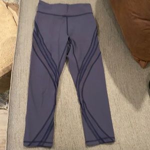 Lulu leggings with mesh!